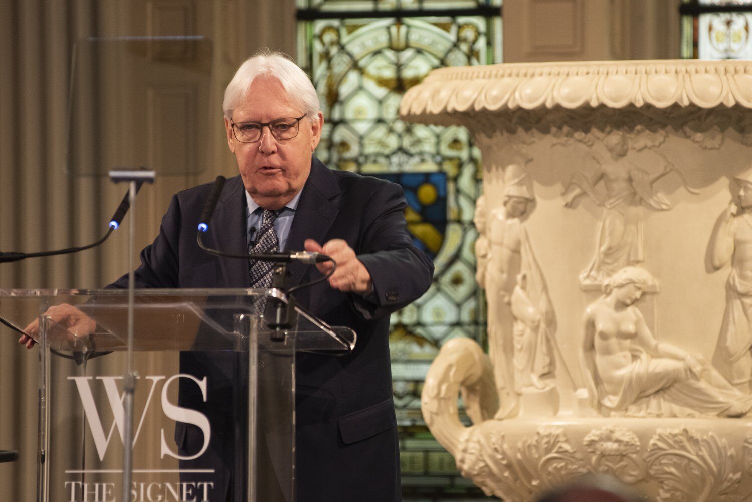 Martin Griffiths delivers Scottish Global Dialogues keynote