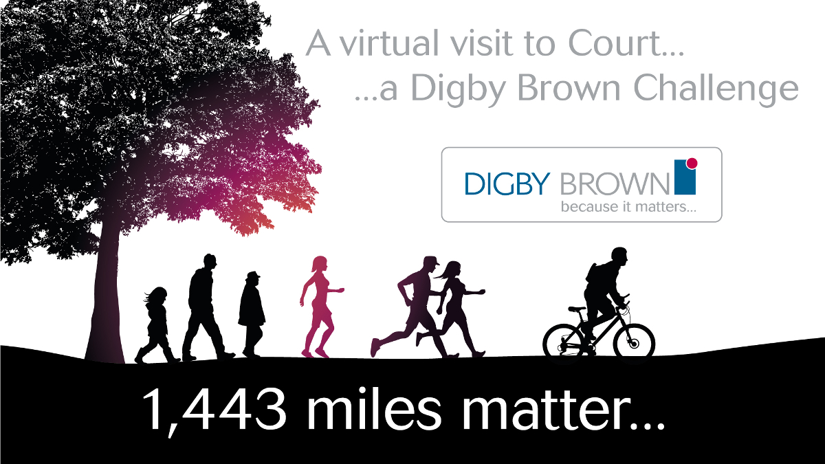 Digby Brown to walk, run and cycle 1,443 miles