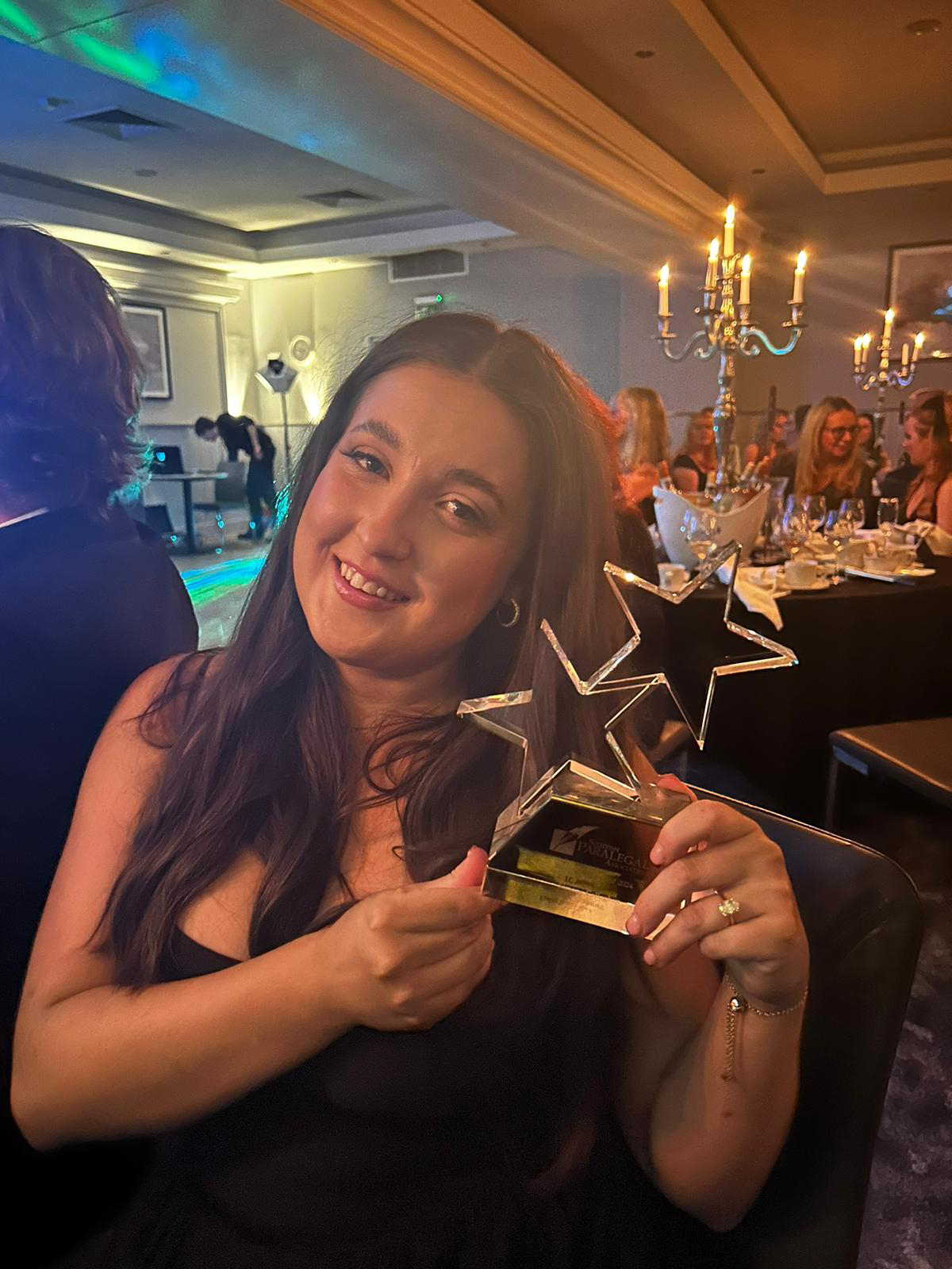 Paralegal Simone Callaghan wins rising star award