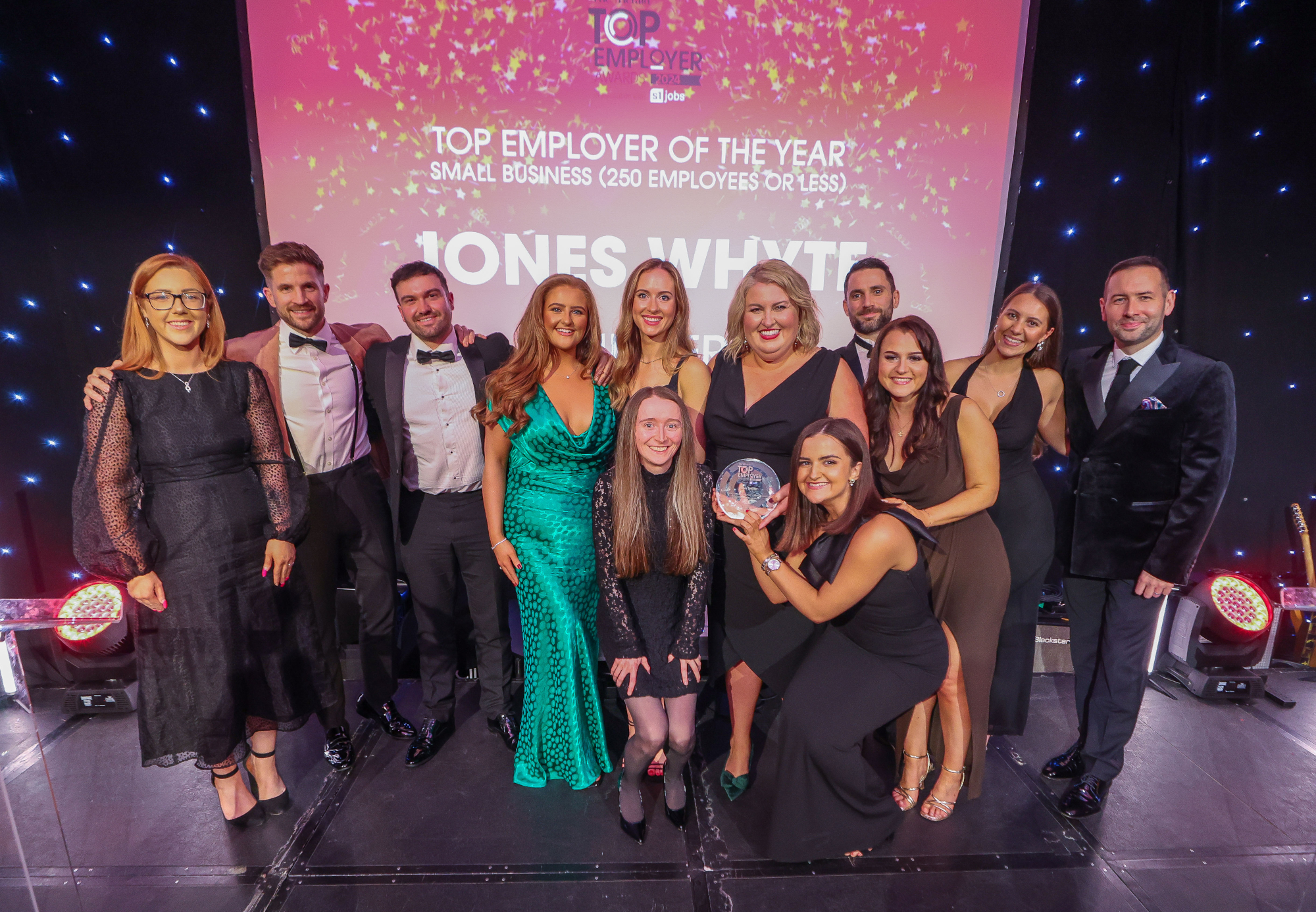 Jones Whyte celebrates double win at employer awards