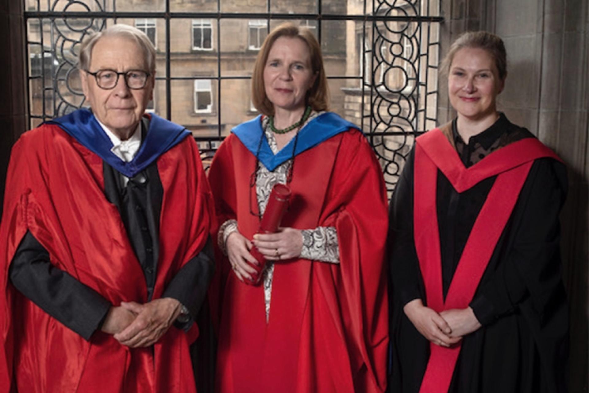 Former ECtHR president Dr Síofra O'Leary awarded LLD by Edinburgh Law School