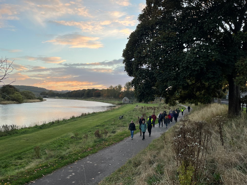 RGU legal walk raises funds for Access to Justice Foundation