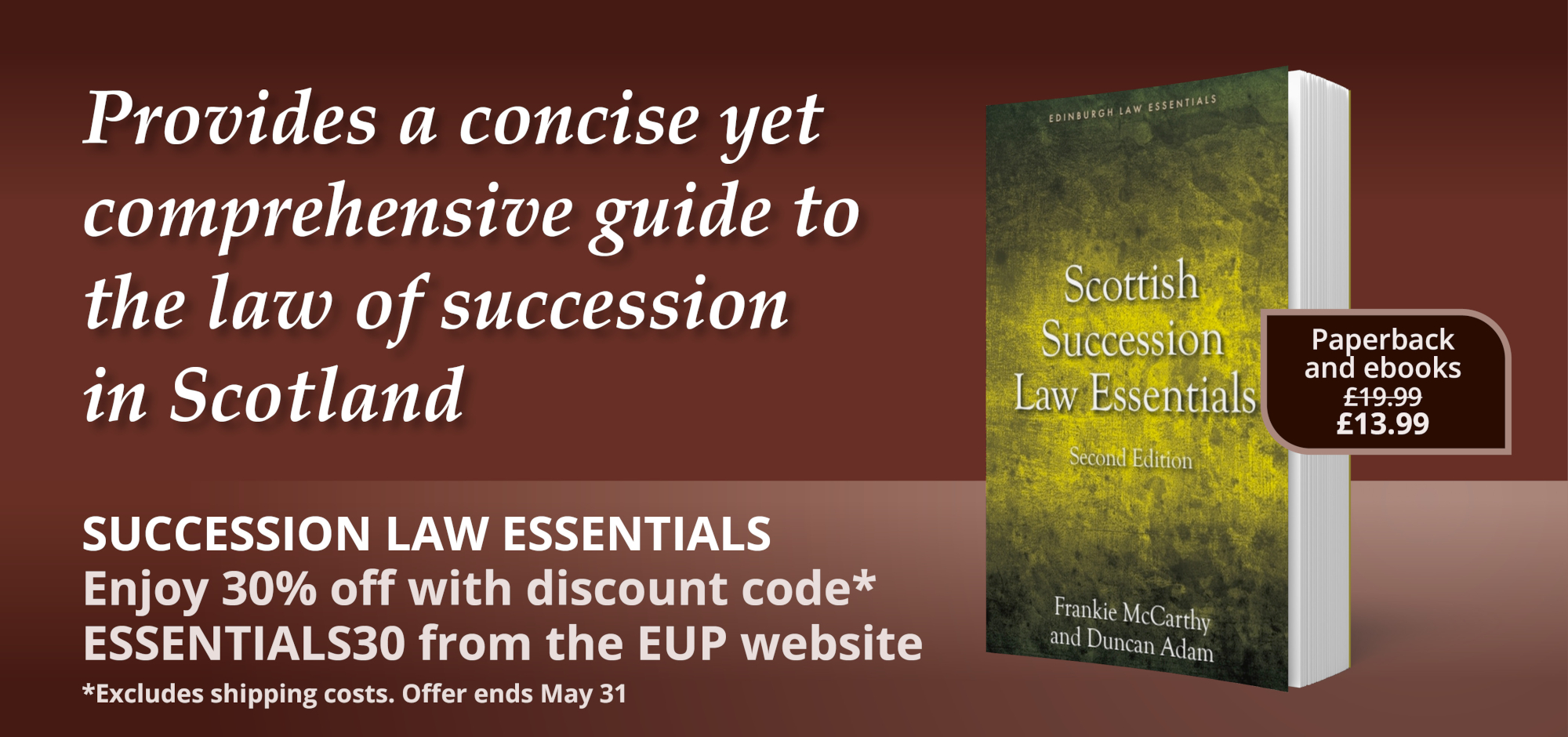 New edition of Succession Law Essentials out now!