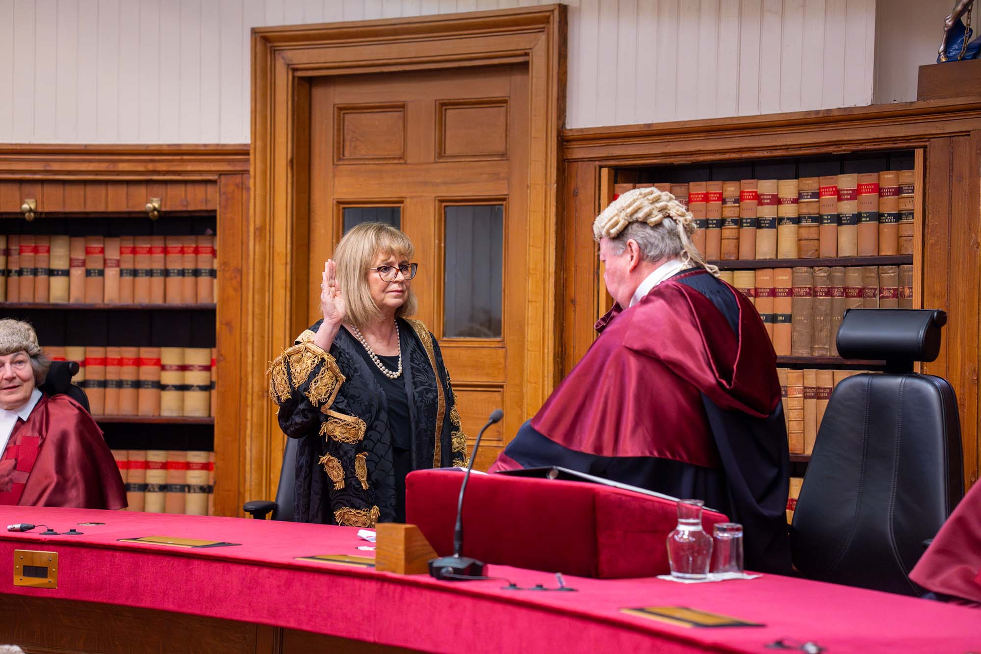 Lady Elish Angiolini sworn in as Lord Clerk Register