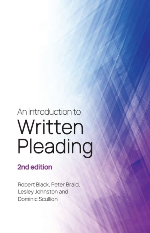 New edition of book on written pleadings