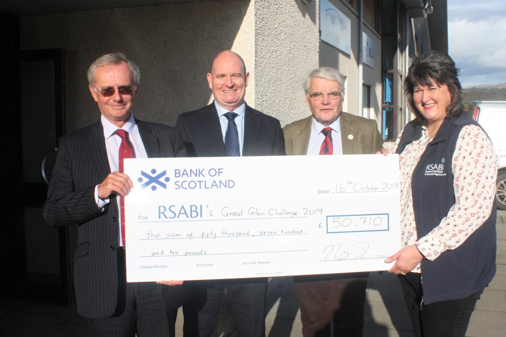 Scottish charity raises over £50,000 with BoS and RBS support
